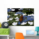 Monarch Butterfly Flower Wall Decal
