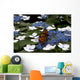 Monarch Butterfly Flower Wall Decal