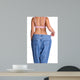 Weight Loss Woman Wall Decal