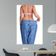 Weight Loss Woman Wall Decal