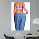 Weight Loss Woman Wall Decal