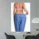 Weight Loss Woman Wall Decal