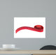 Measuring Tape White Red Wall Decal