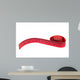 Measuring Tape White Red Wall Decal