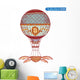 Steampunk Vintage Hot Air Wall Decal
