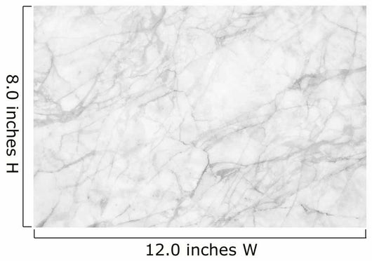 White Marble Patterned Texture Wall Decal