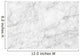 White Marble Patterned Texture Wall Decal