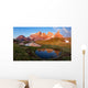 Tramonto Sulle Pale Di Wall Decal
