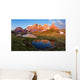 Tramonto Sulle Pale Di Wall Decal