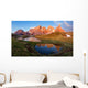 Tramonto Sulle Pale Di Wall Decal