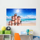 Fingers Family Beach Summer Wall Decal