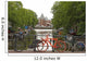 Bikes and Canals Wall Decal