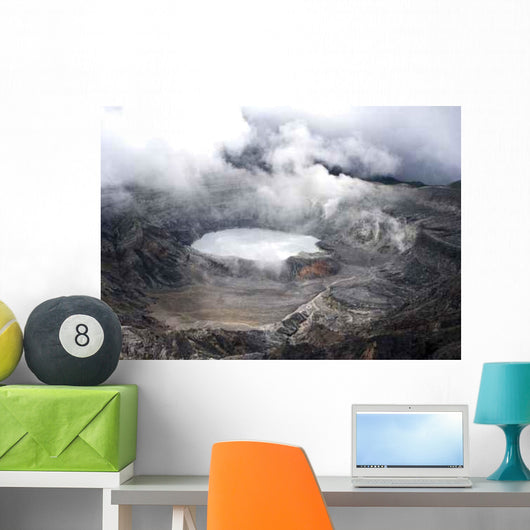 Volcano Wall Decal