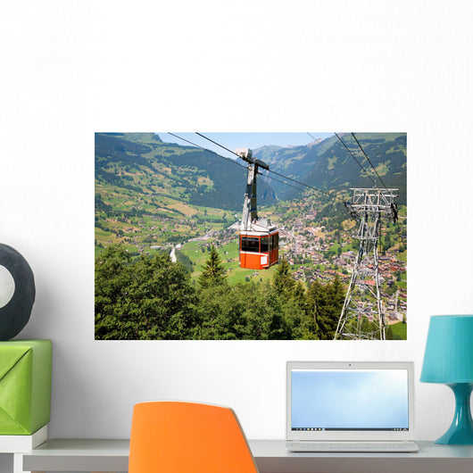 Cable Car Grindelwald Bern Wall Decal