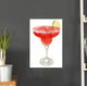 Refreshing Margarita Cocktail Wall Decal