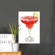 Refreshing Margarita Cocktail Wall Decal