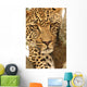 Leopard in a tree Wall Mural