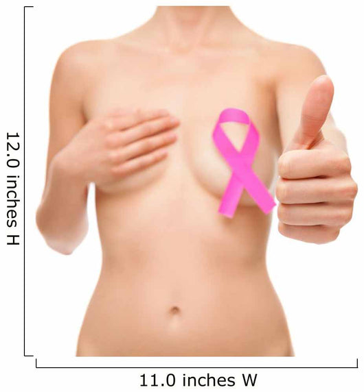 Woman with Breast Cancer Wall Decal