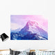 sunrise in the mountains Wall Mural
