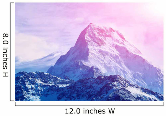 sunrise in the mountains Wall Mural