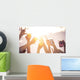 Hands up to Sky Wall Decal