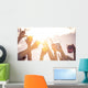Hands up to Sky Wall Decal