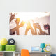 Hands up to Sky Wall Decal