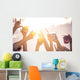 Hands up to Sky Wall Decal