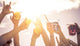 Hands up to Sky Wall Decal
