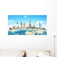 Famous World Monuments Wall Decal