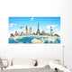Famous World Monuments Wall Decal