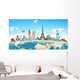 Famous World Monuments Wall Decal