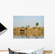 Dorf Am Niger Wall Decal