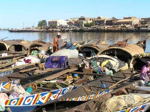 Mopti-hafen Wall Decal