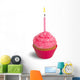 Birthday Cupcake Cake Wall Decal