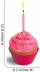 Birthday Cupcake Cake Wall Decal