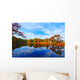 Autumn Reflections Pond near Wall Decal