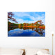 Autumn Reflections Pond near Wall Decal