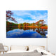 Autumn Reflections Pond near Wall Decal