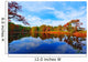 Autumn Reflections Pond near Wall Decal