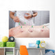 Close-up Therapist's Hand Placing Wall Decal