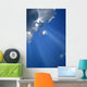 Cloud with Beams 1 Wall Decal