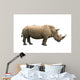 Rhinoceros Isolated Wall Mural