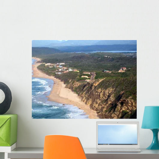 Aerial Holiday Homes Wall Decal