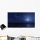 Calm Ocean under Starry Wall Decal