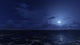Calm Ocean under Starry Wall Decal