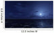 Calm Ocean under Starry Wall Decal