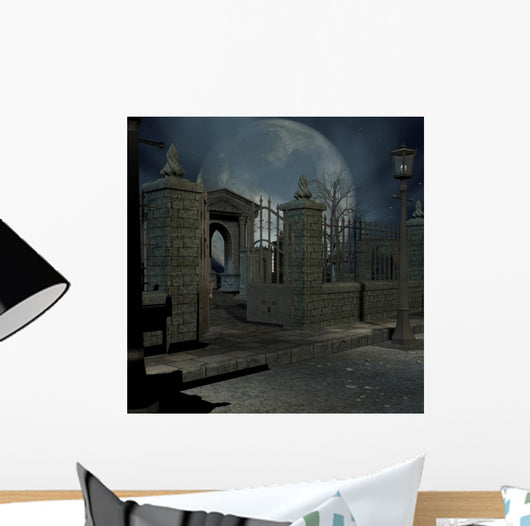 Cemetery Wall Decal