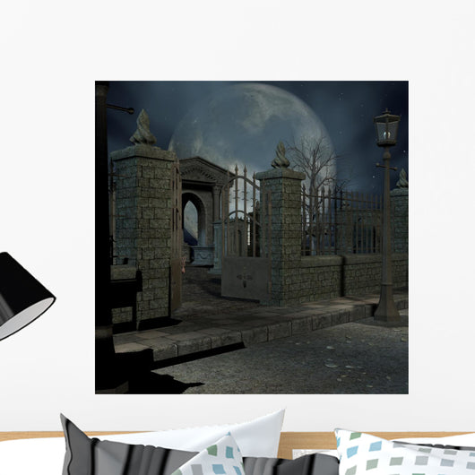 Cemetery Wall Decal