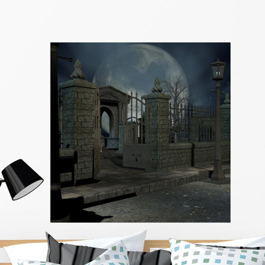 Cemetery Wall Decal